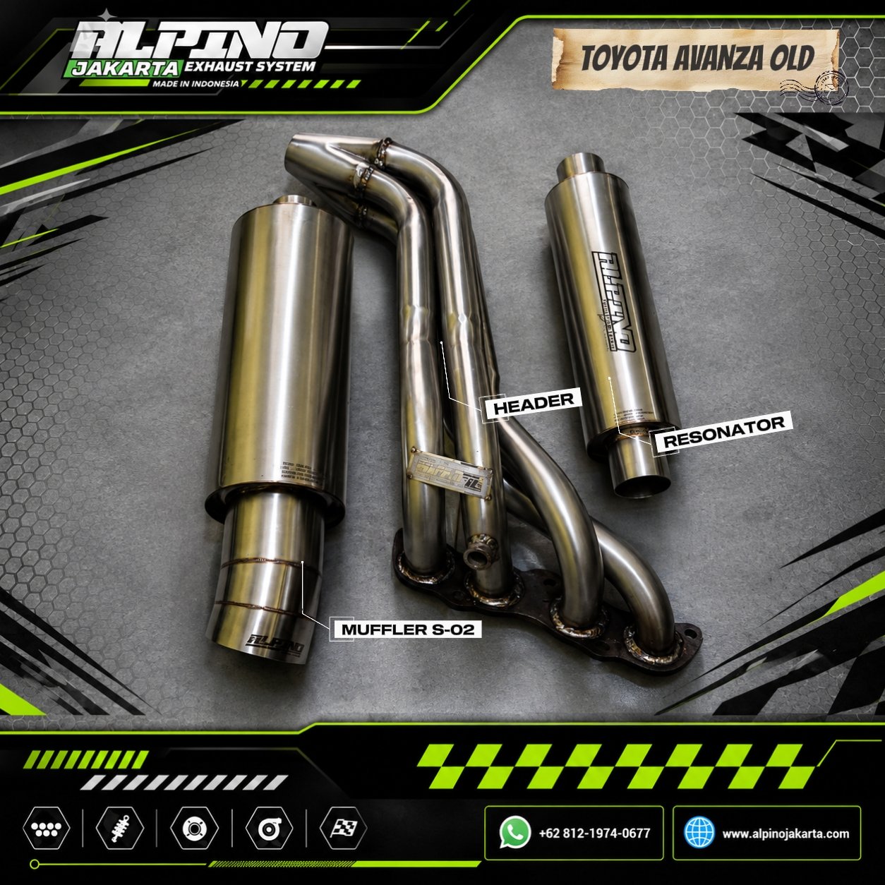 Knalpot Avanza